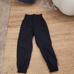 Black High-Waisted Joggers
